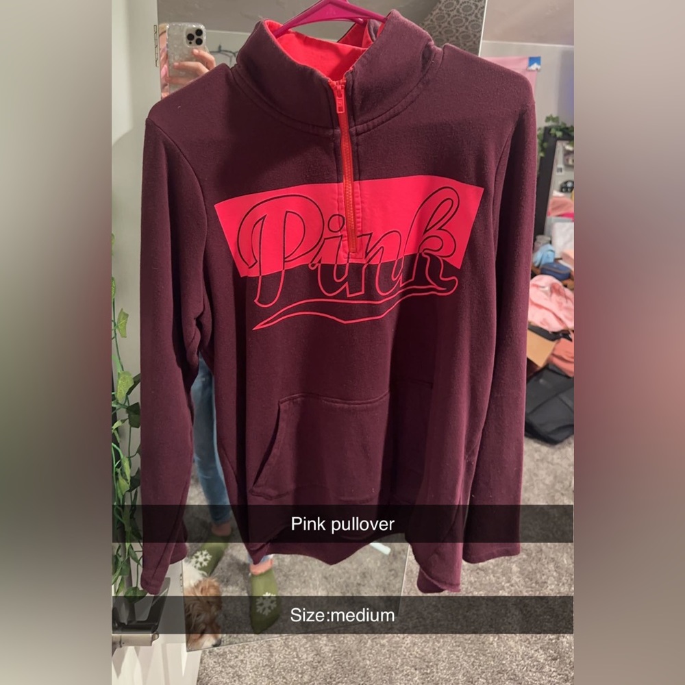 Pink pullover